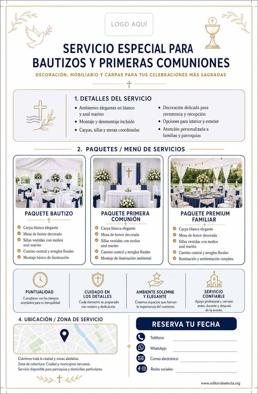 Flyer Media Carta · Fiestas o Reuniones 2