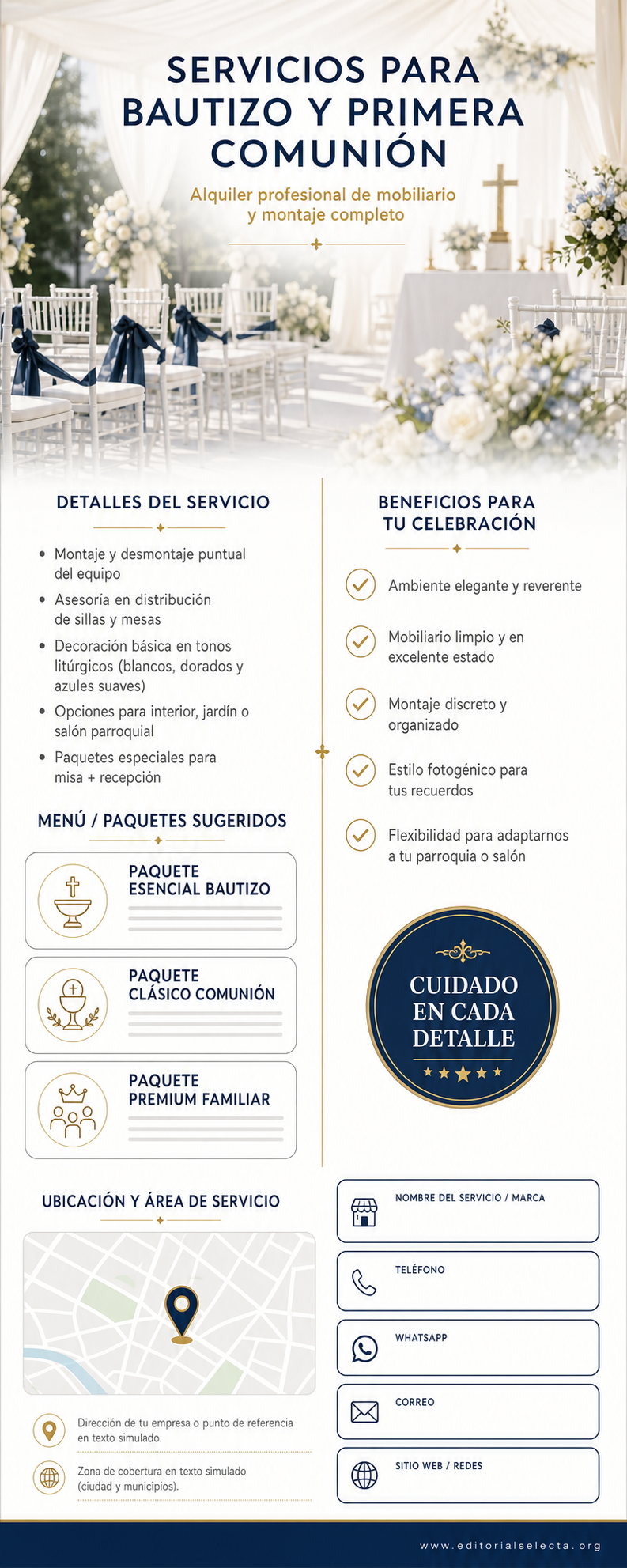 Door Hanger Reverso · Fiestas o Reuniones