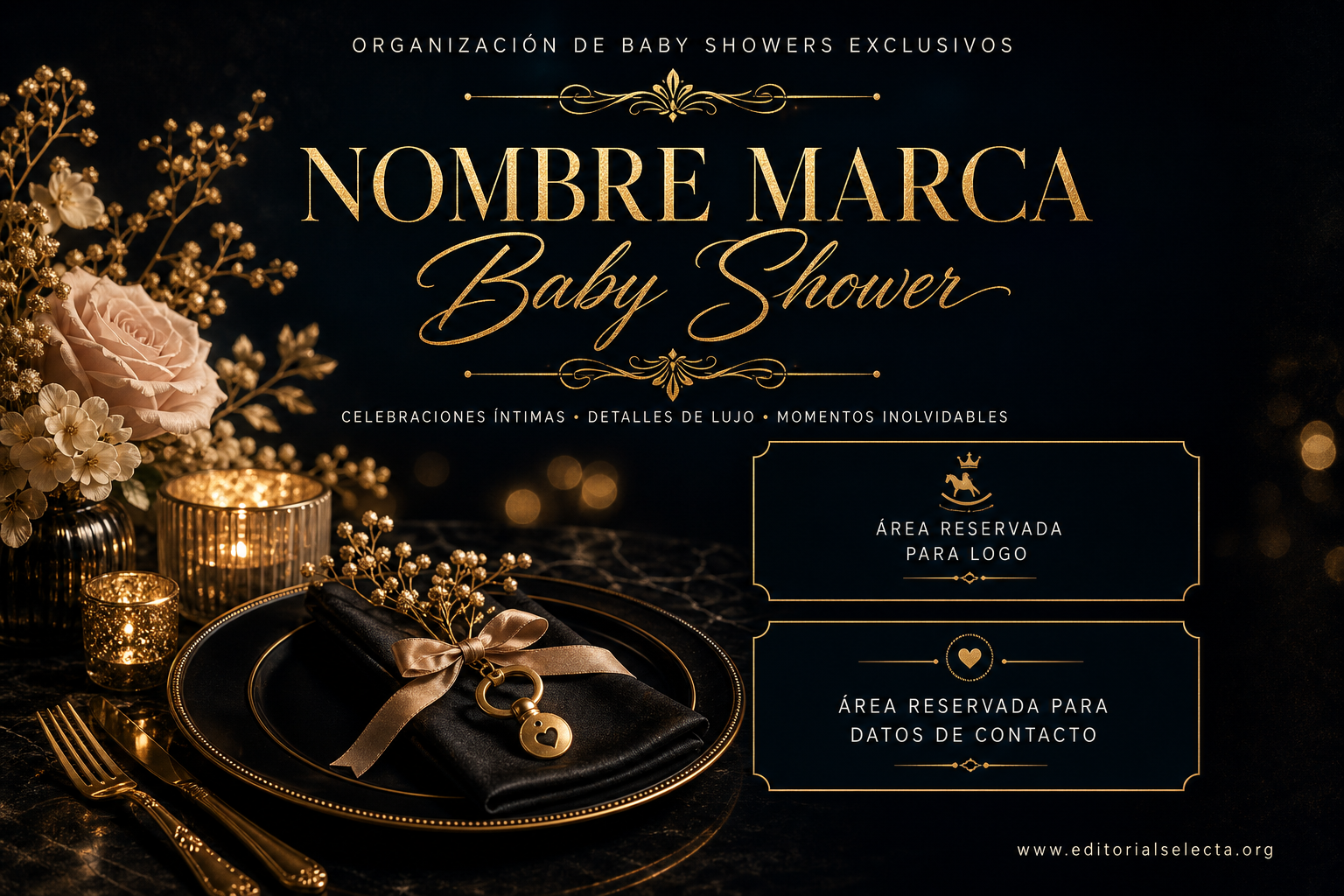 Tarjeta de Presentación Estándar · Fiestas o Reuniones