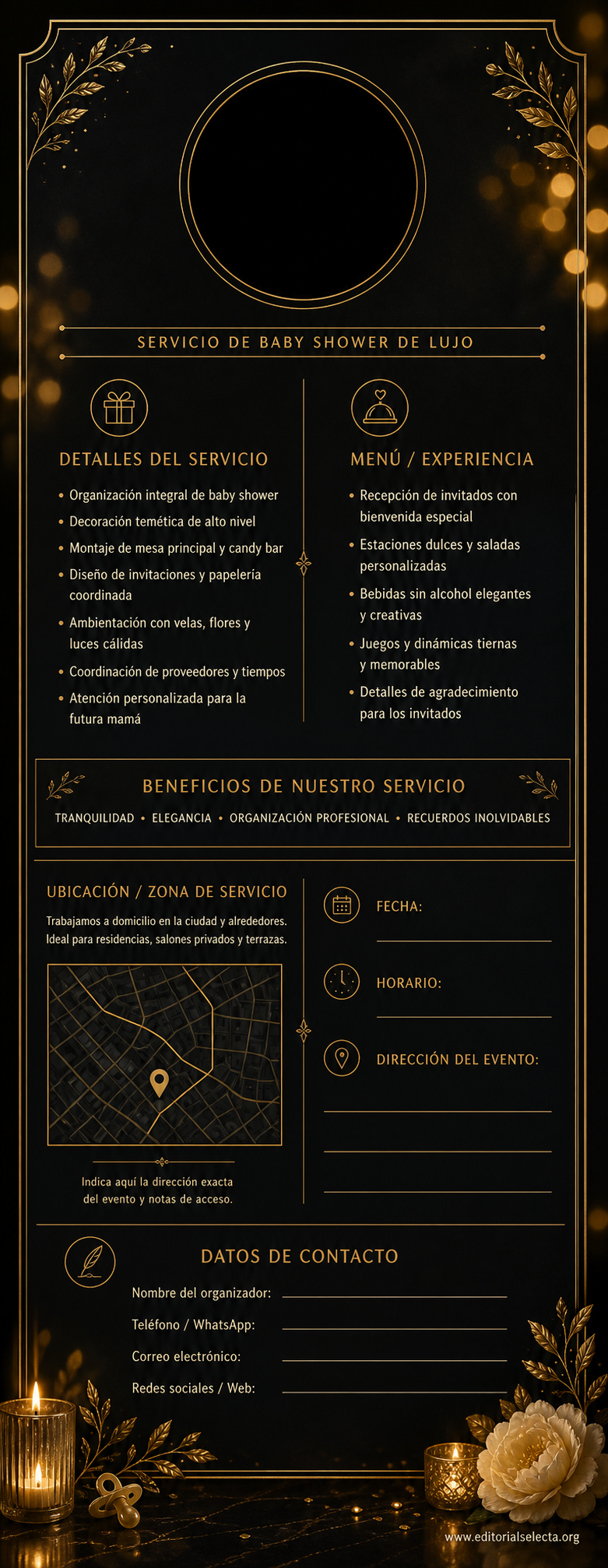 Door Hanger · Fiestas o Reuniones 2