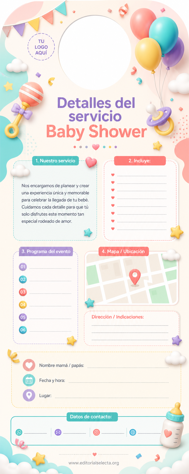 Door Hanger · Fiestas o Reuniones 2