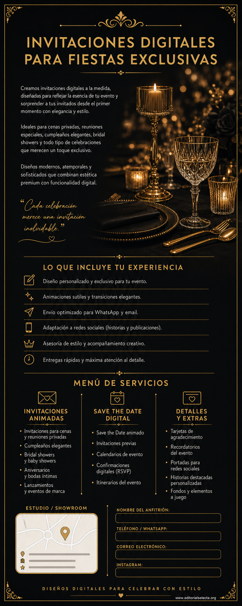 Door Hanger · Fiestas o Reuniones 2