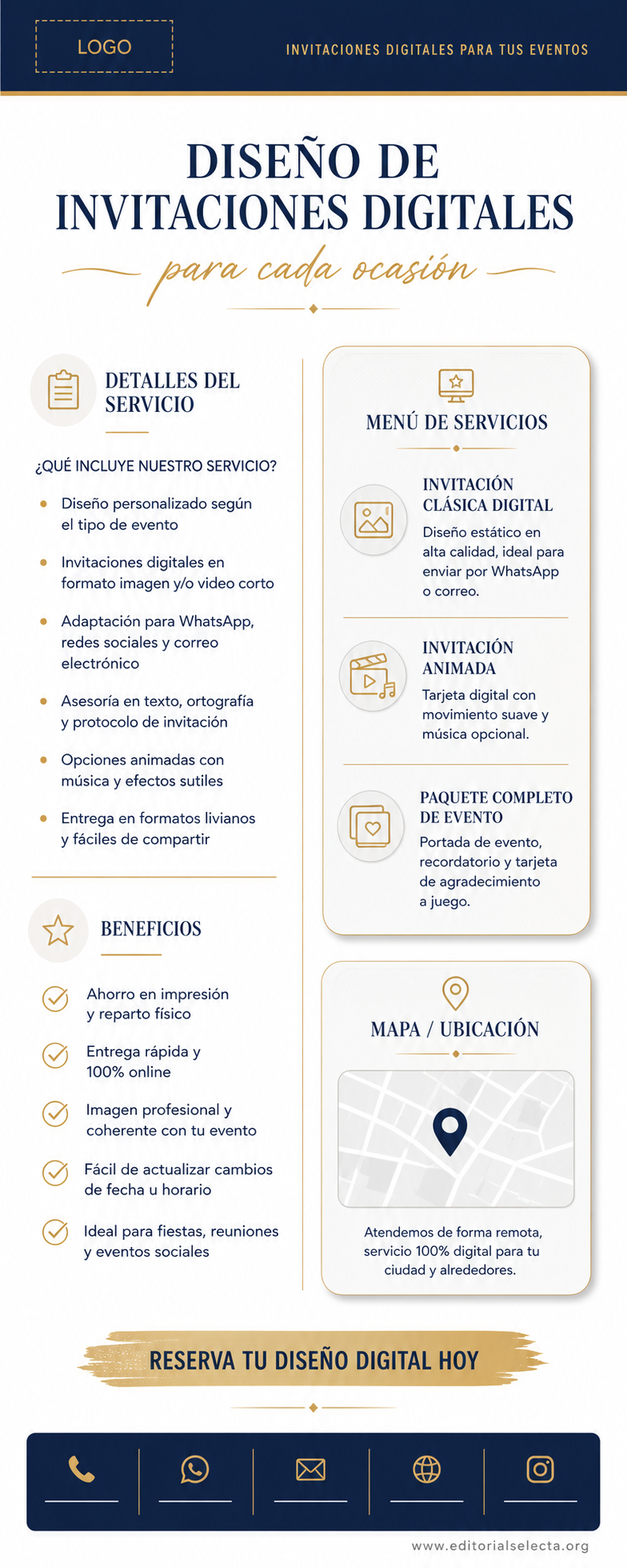 Door Hanger · Fiestas o Reuniones 2