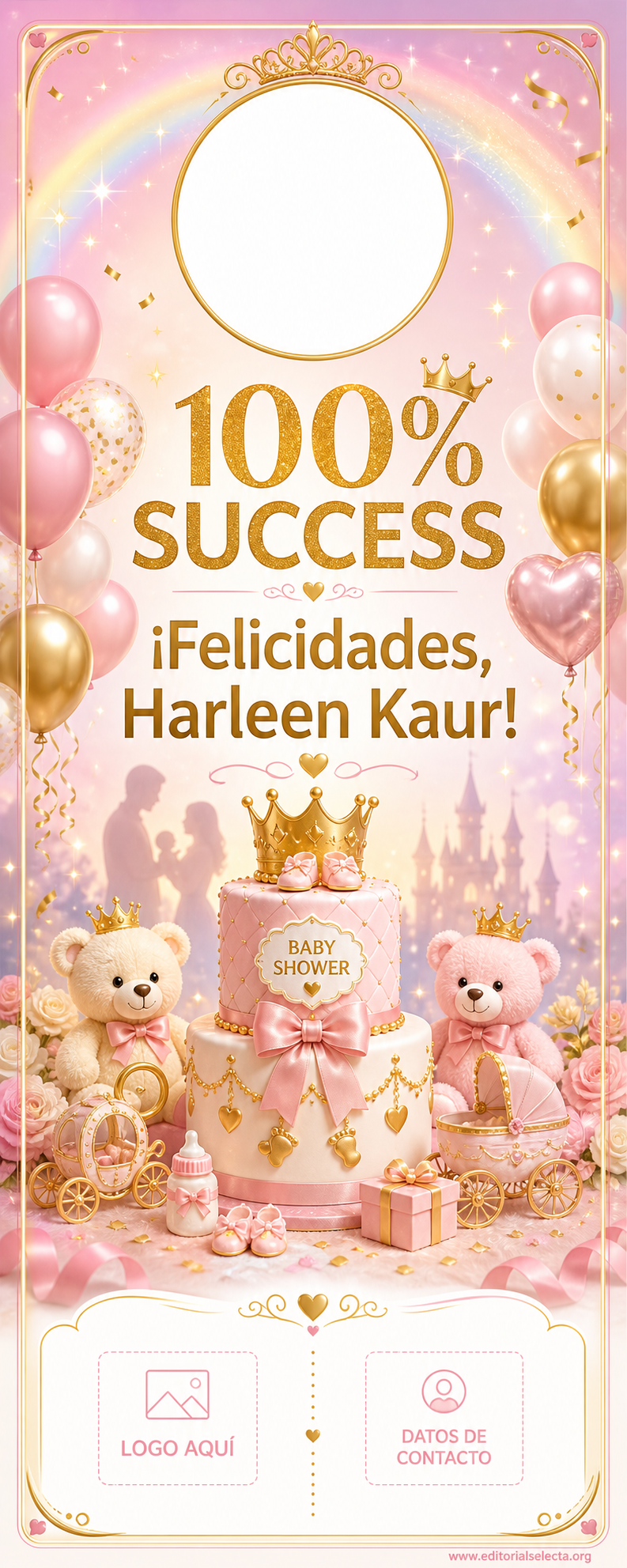 Door Hanger · Fiestas o Reuniones