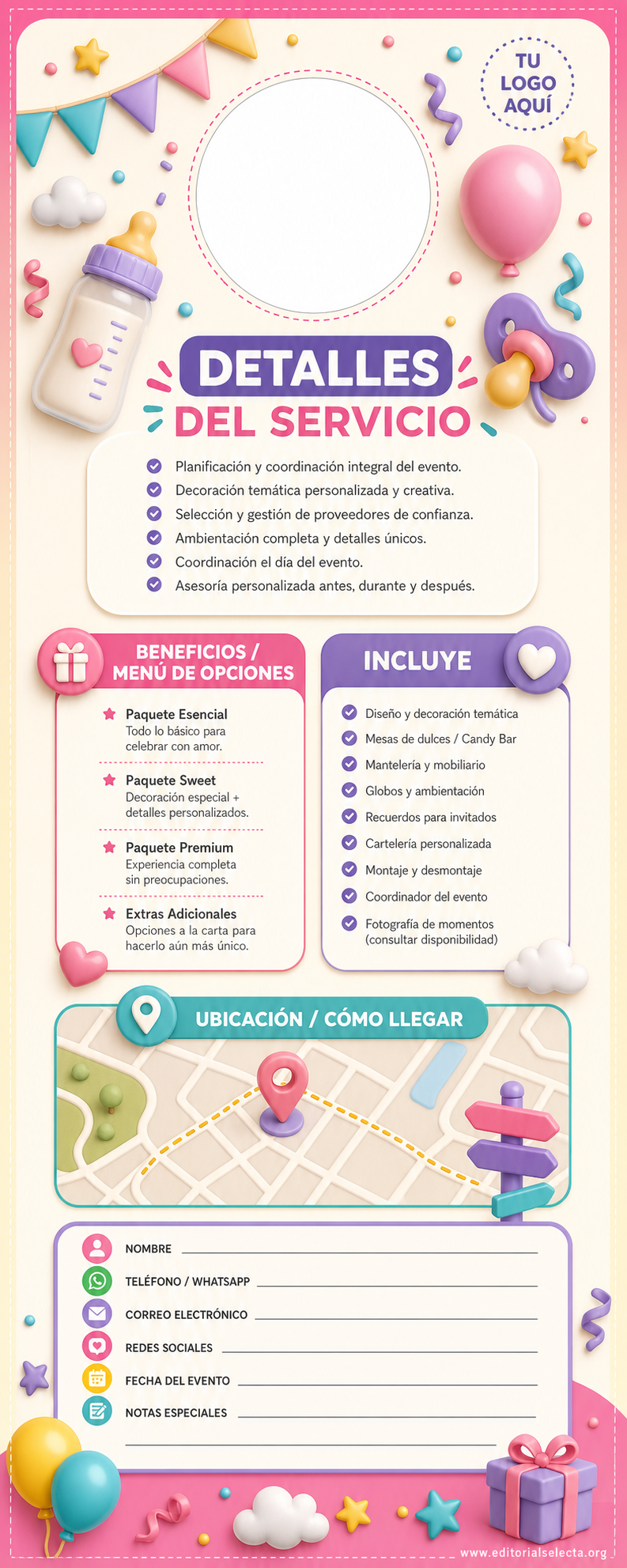 Door Hanger · Fiestas o Reuniones 2