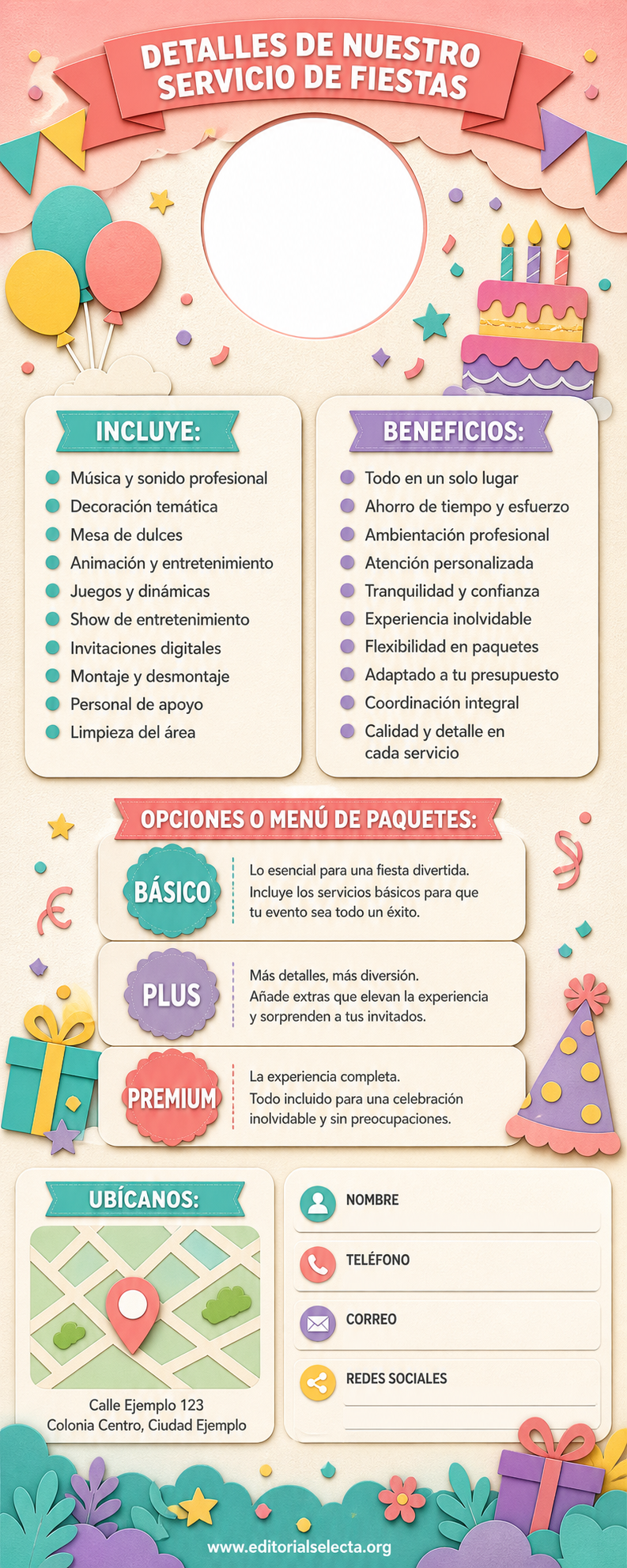 Door Hanger · Fiestas o Reuniones 2