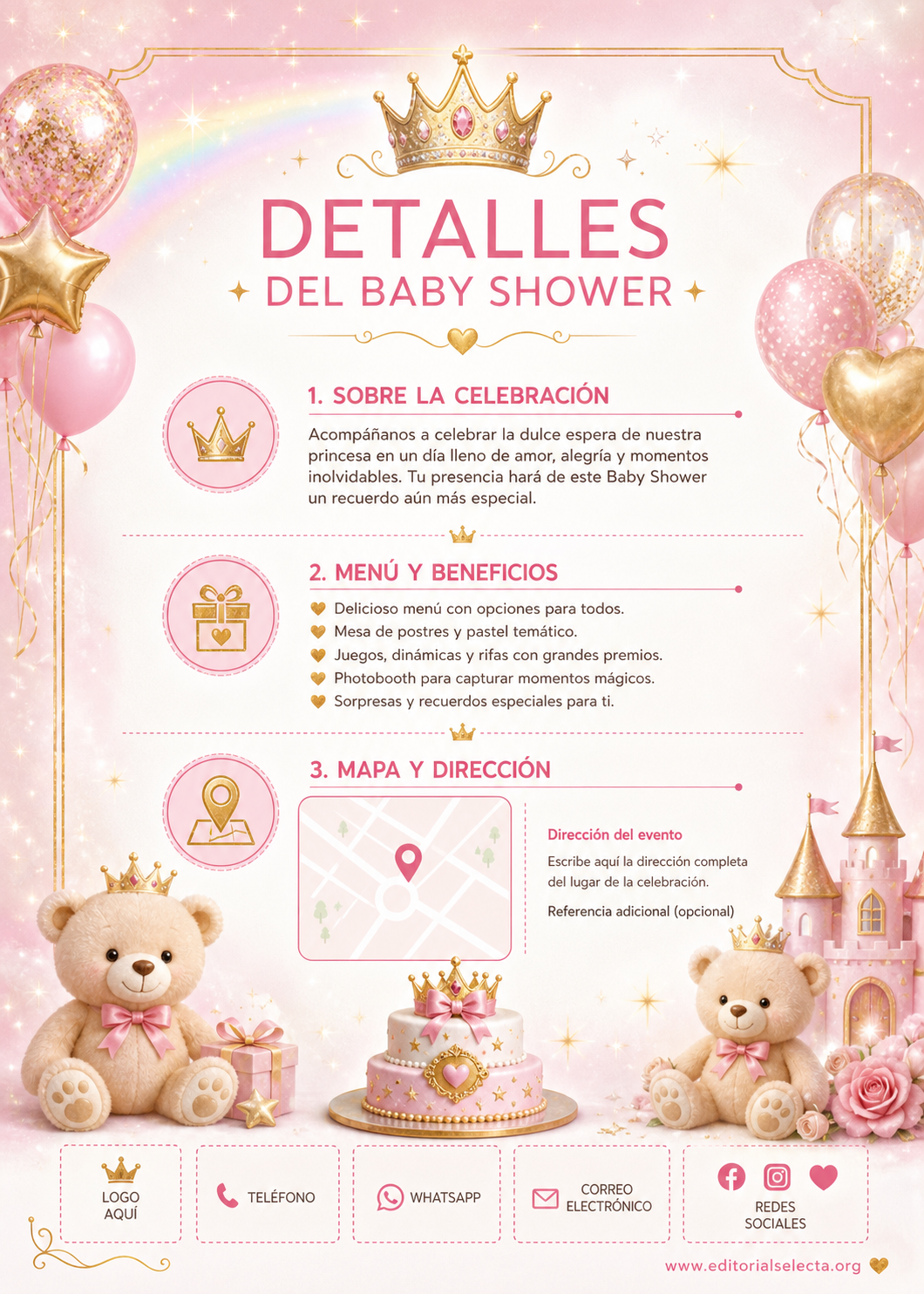 Invitación · Fiestas o Reuniones (Frente) 2