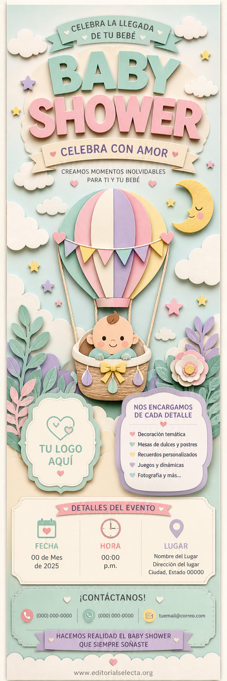 Banner Vinyl · Fiestas o Reuniones 2' x 6'
