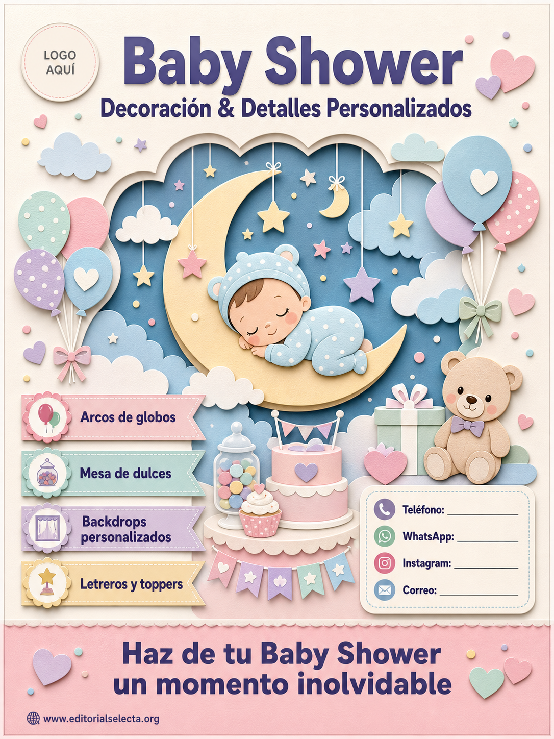 Yard Sign · Fiestas o Reuniones (Frente)