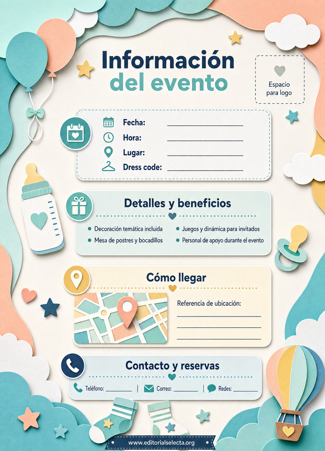 Invitación · Fiestas o Reuniones (Frente) 2