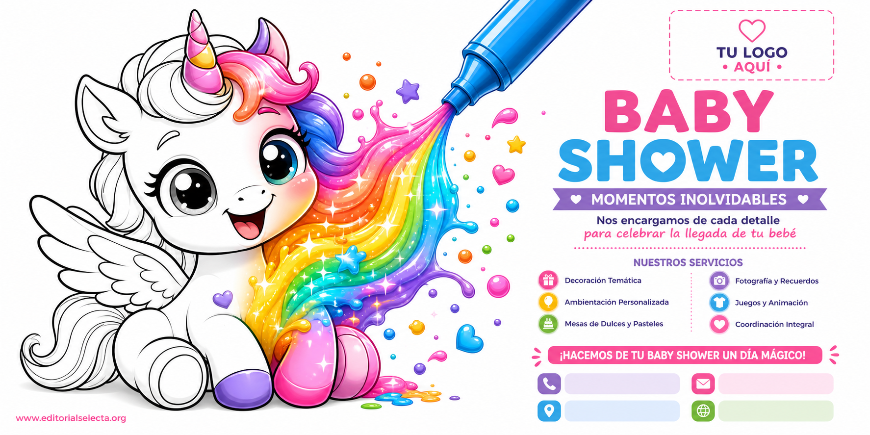 Banner Vinyl · Fiestas o Reuniones 2' x 4'