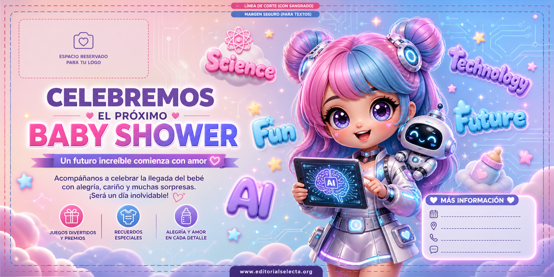 Banner Vinyl · Fiestas o Reuniones 3' x 6'