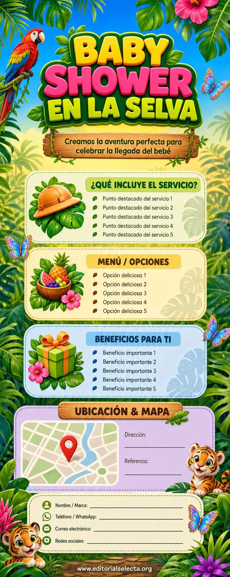 Door Hanger · Fiestas o Reuniones (Frente) 2
