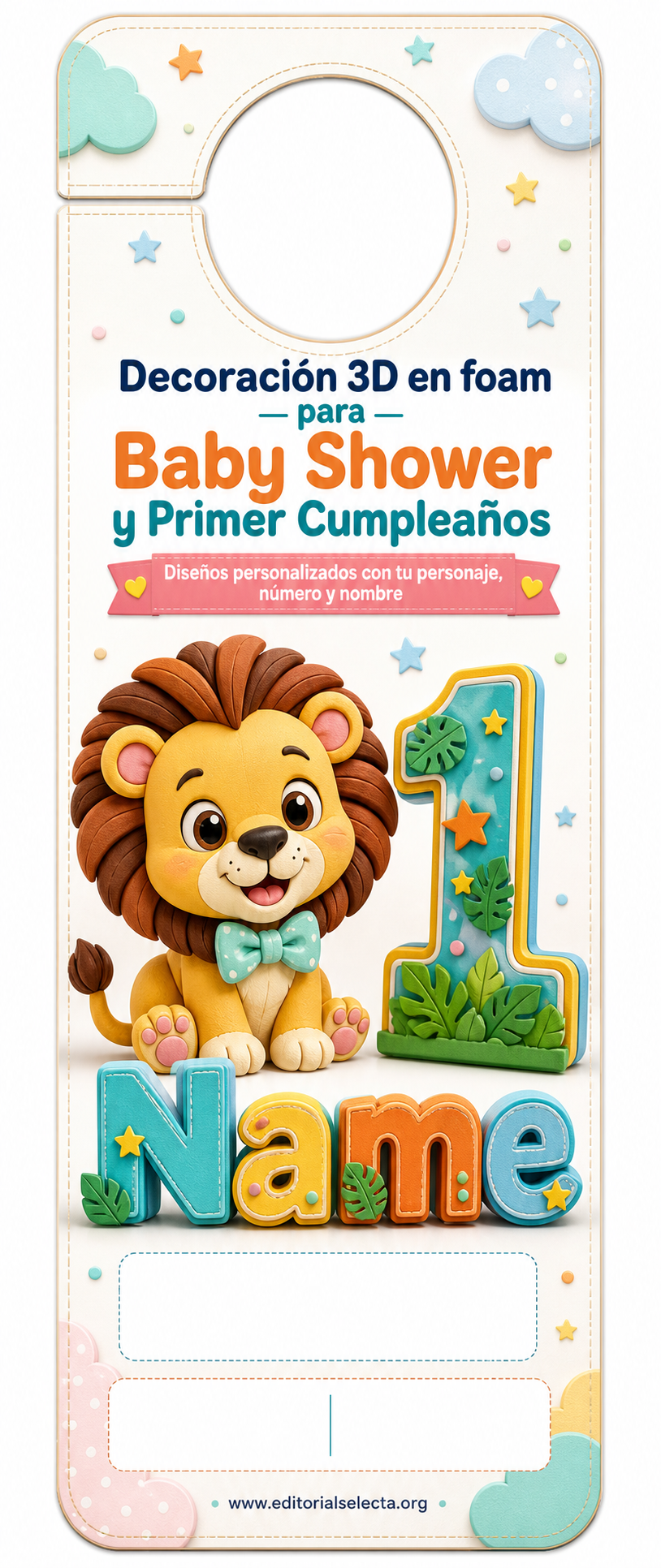 Door Hanger · Fiestas o Reuniones (Frente)