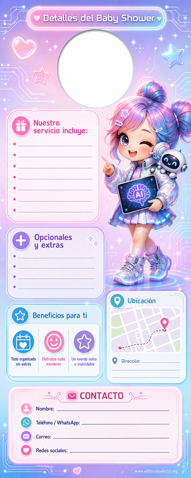 Door Hanger · Fiestas o Reuniones (Frente) 2
