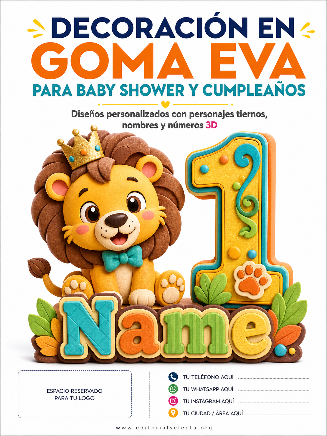 Yard Sign · Fiestas o Reuniones (Frente)
