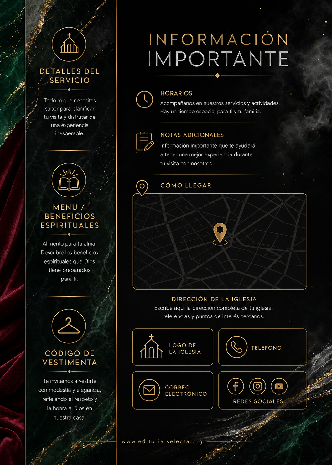 Invitación · Iglesia (Frente) 2