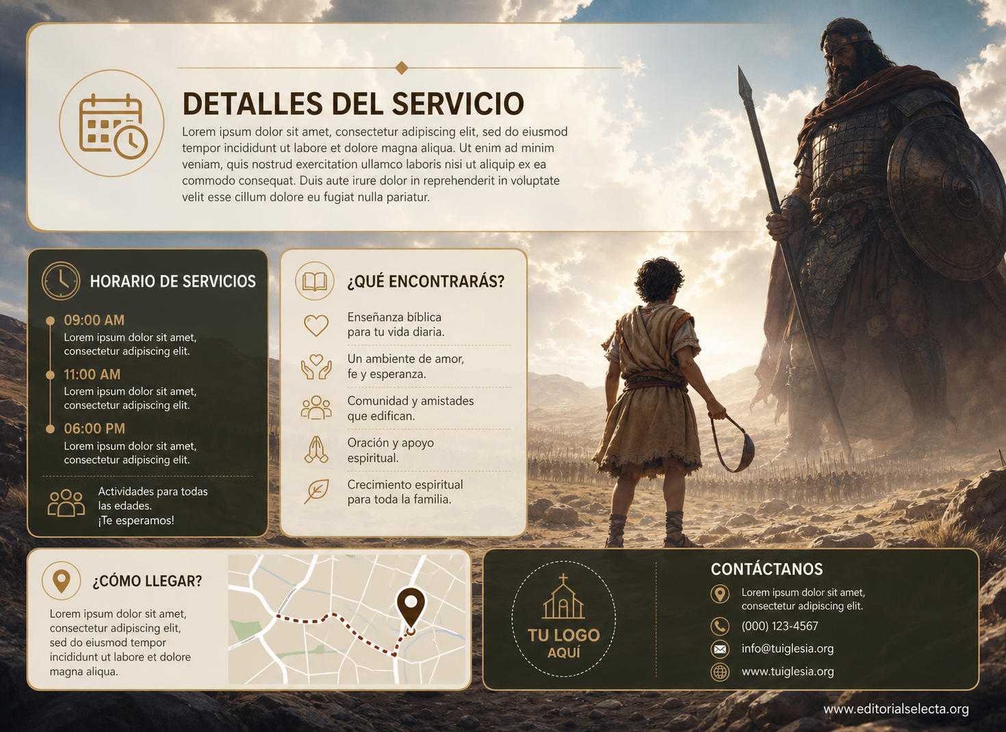 Invitación · Iglesia (Frente) 2