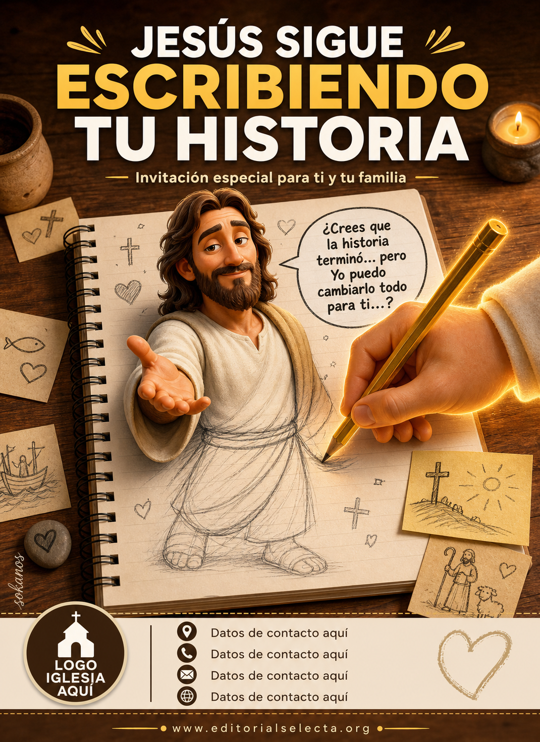 Invitación · Iglesia (Frente)