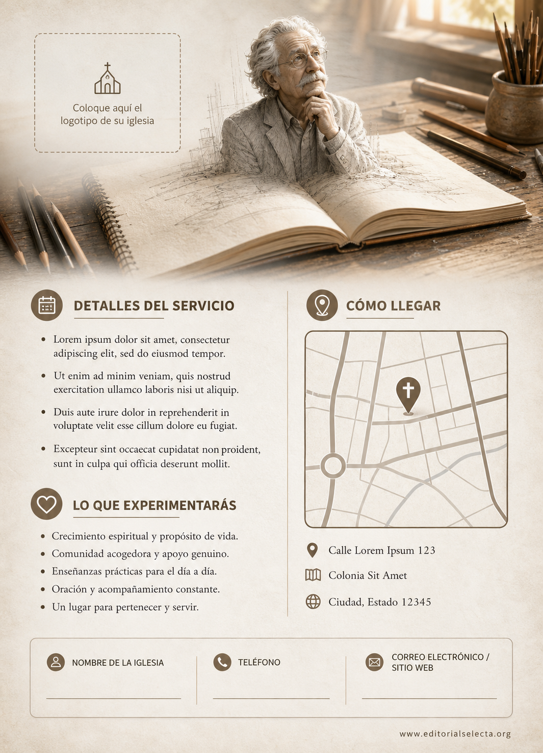 Invitación · Iglesia (Frente) 2