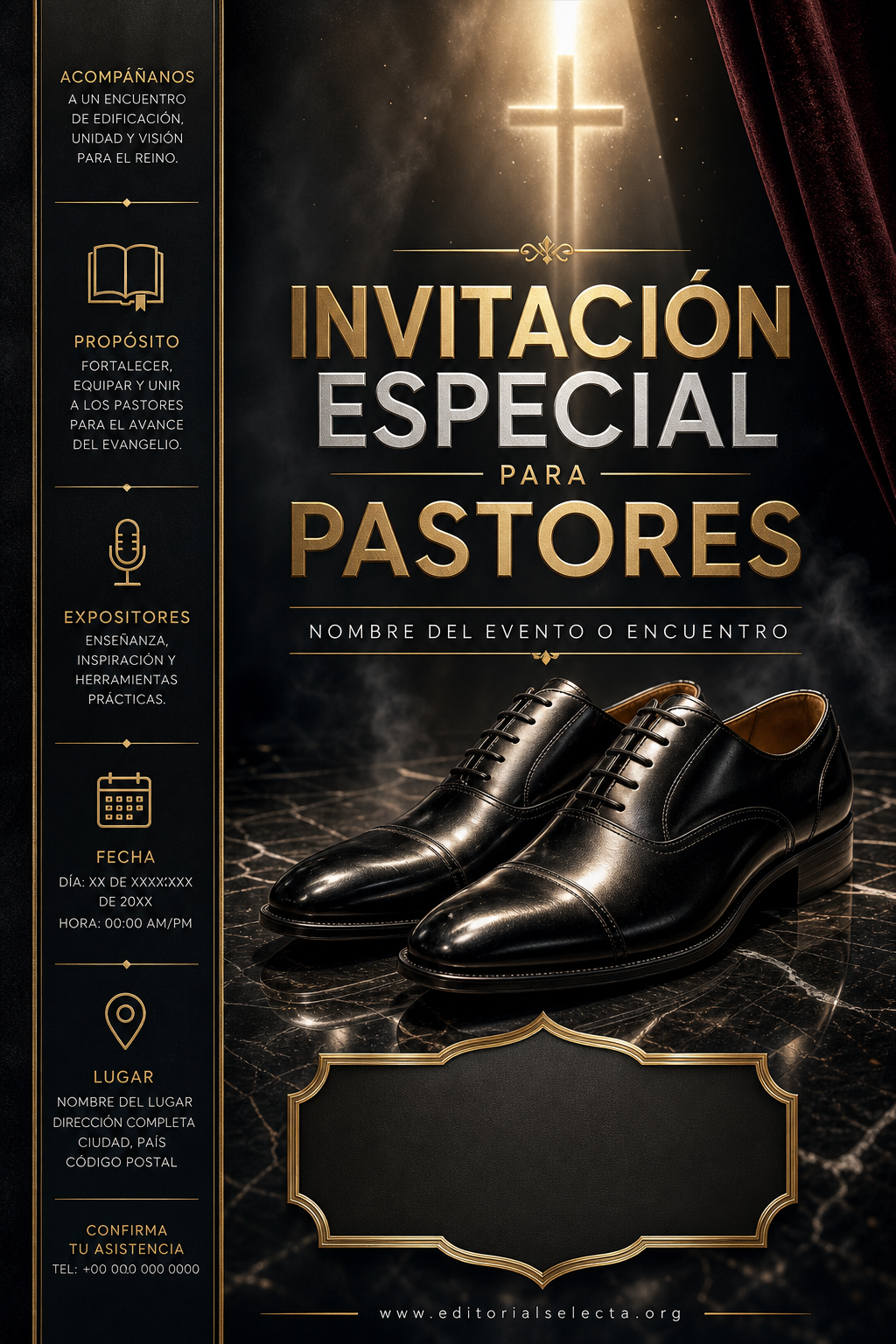 Invitación · Pastores (Frente)
