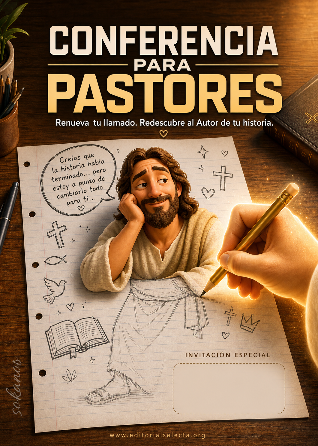 Invitación · Pastores (Frente)