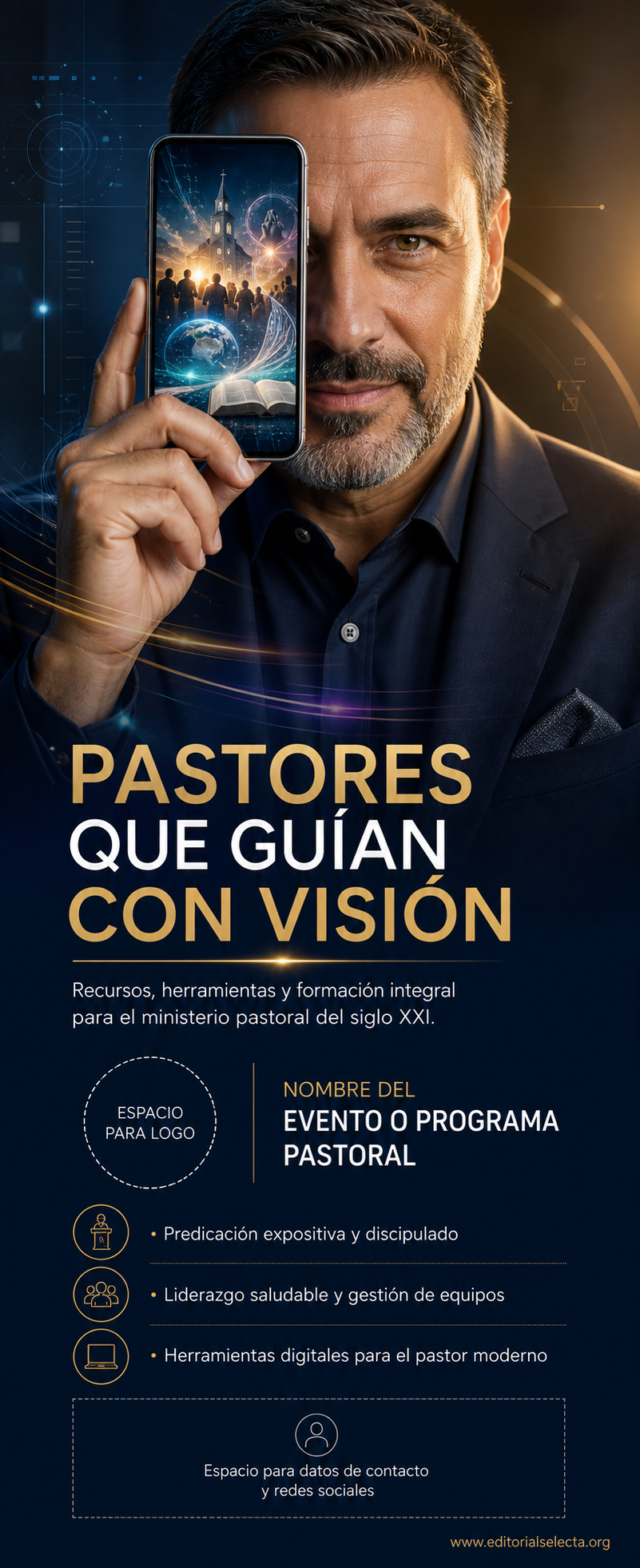 Banner Retráctil (Roll-Up) · Pastores