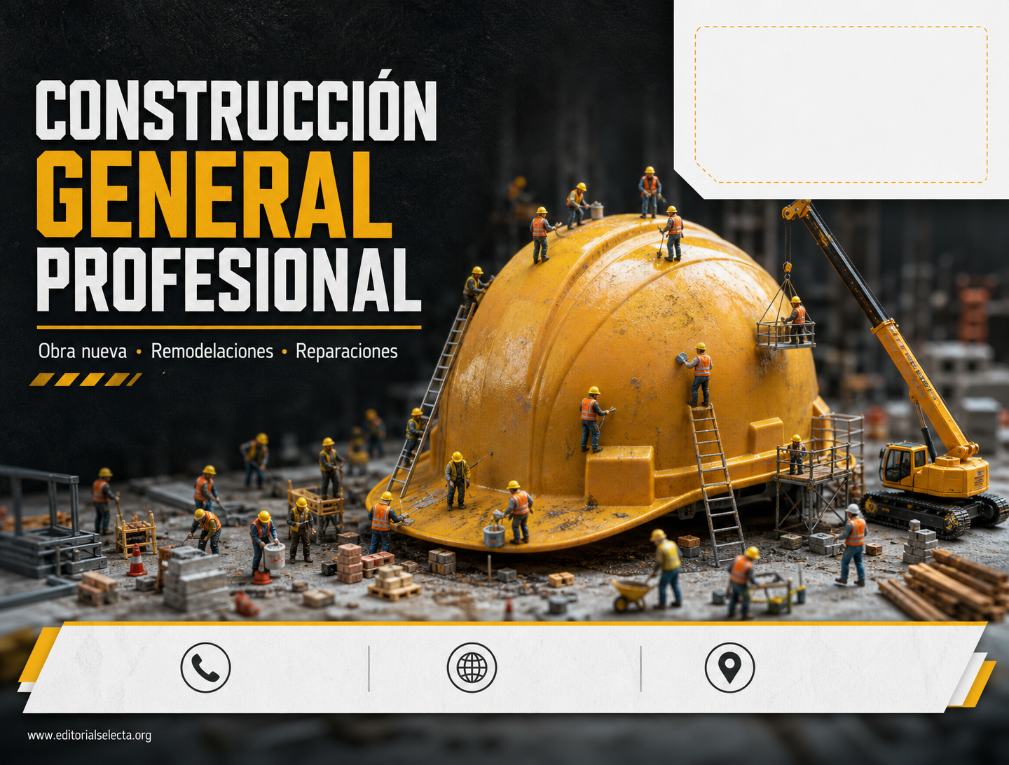 Yard Sign · Construcción en general (Frente)