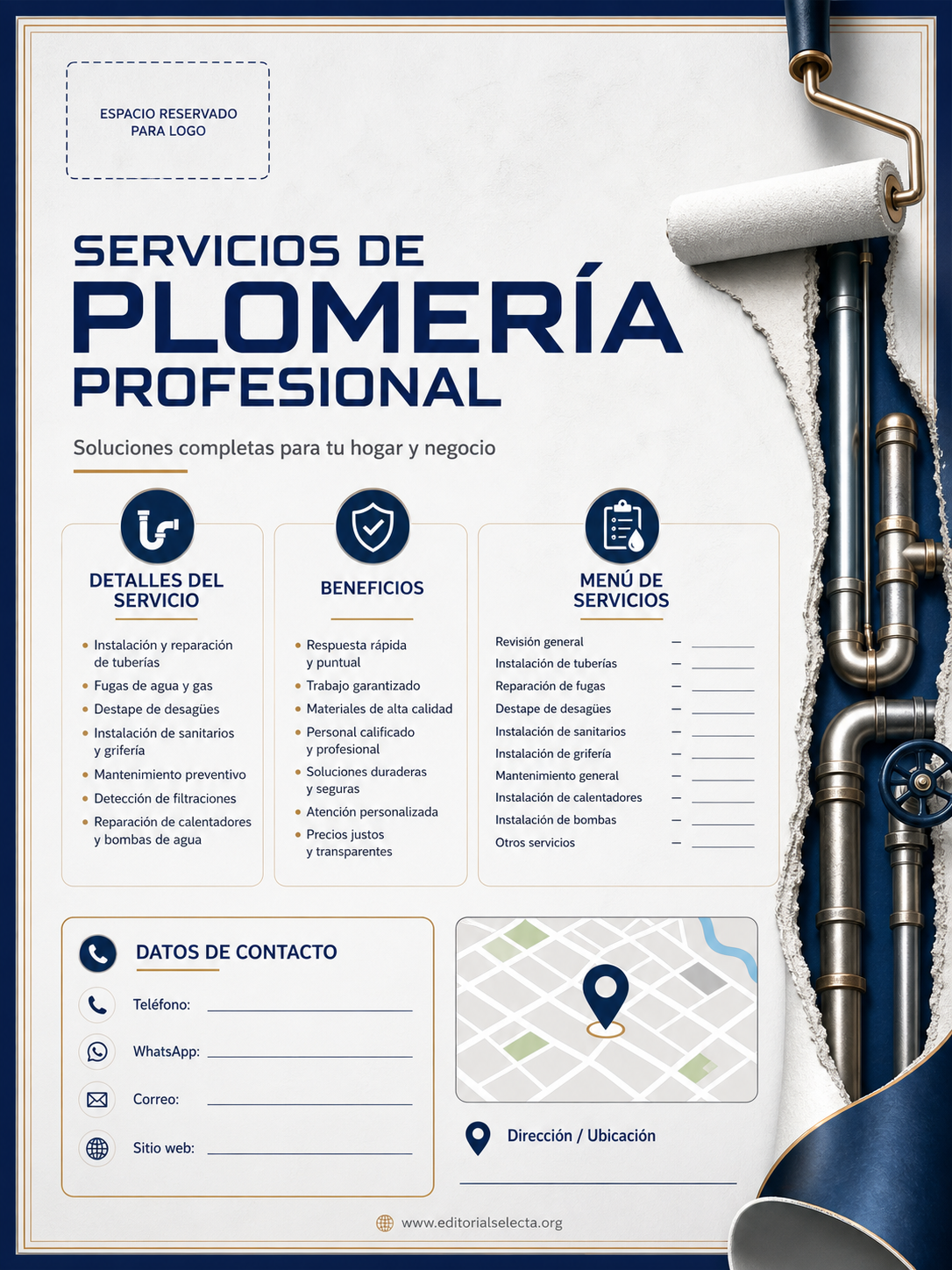 Yard Sign · Plomeros (Frente) 2