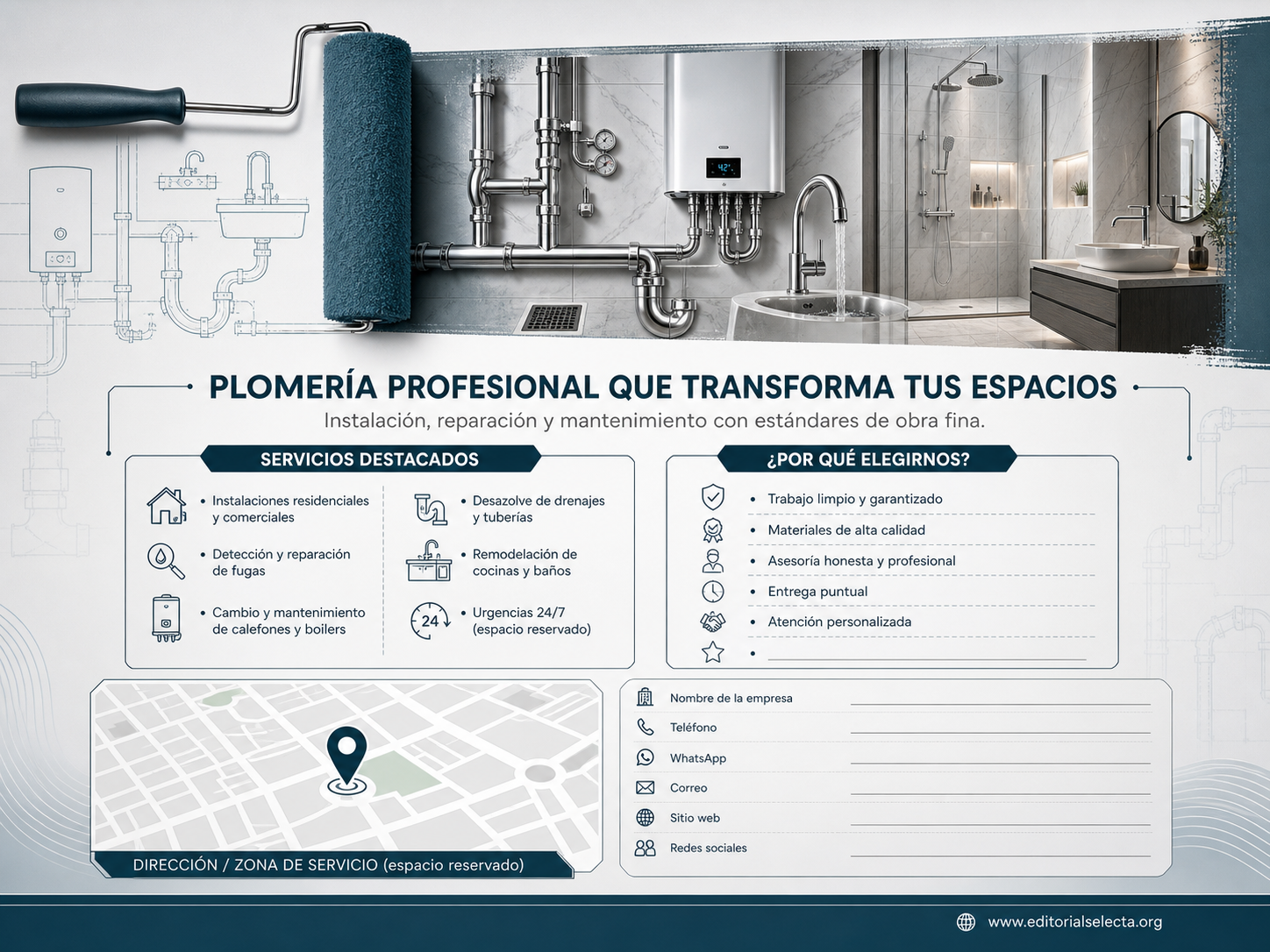 Yard Sign · Plomeros (Frente) 2