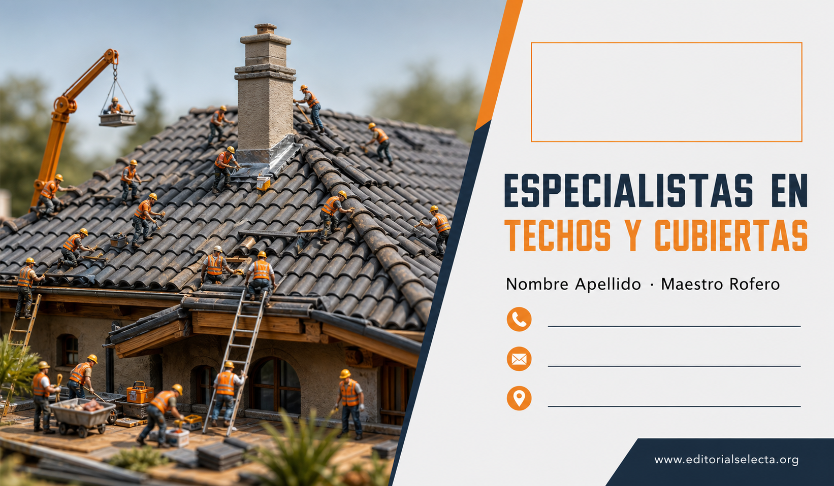 Tarjeta de Presentación Estándar · Roferos / Techeros (Frente)