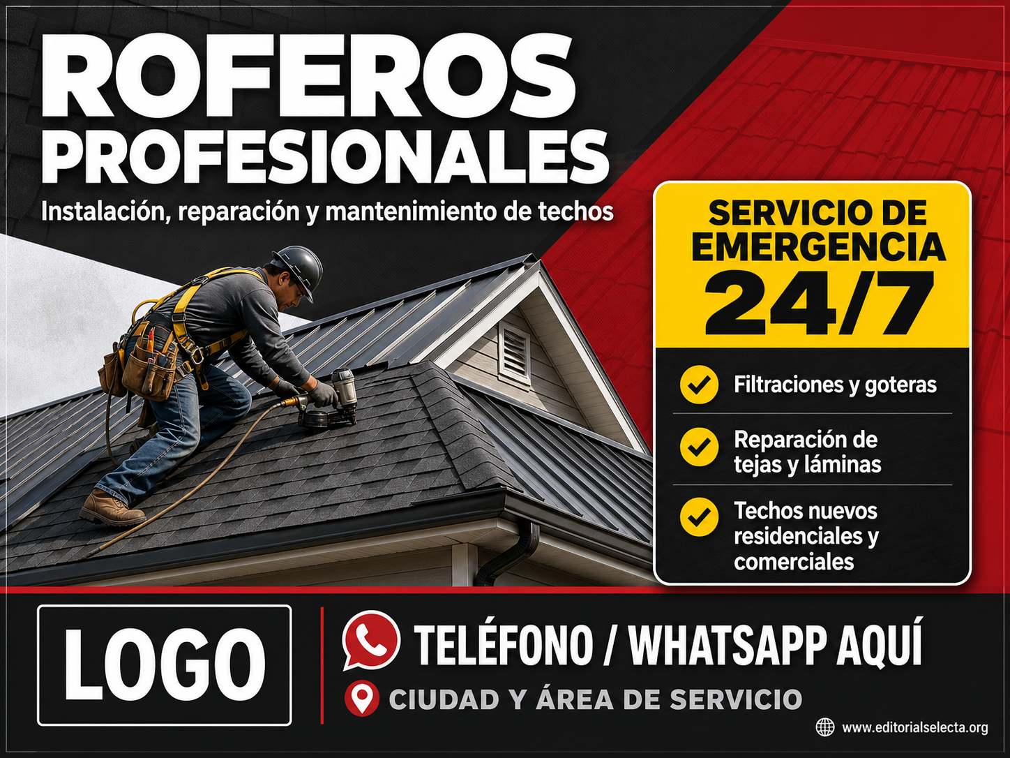 Yard Sign · Roferos / Techeros (Frente)