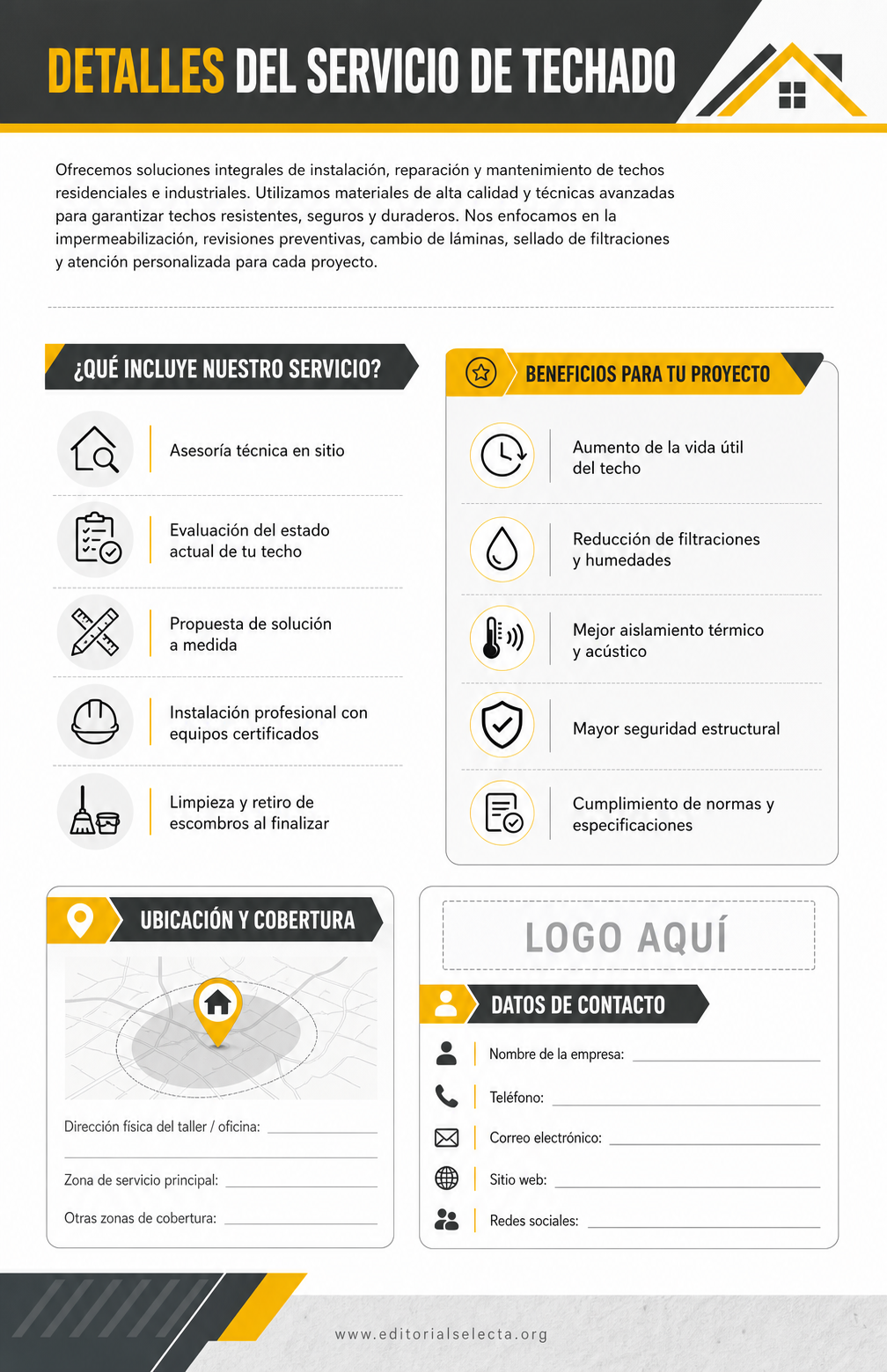 Flyer Media Carta · Roferos / Techeros (Frente) 2