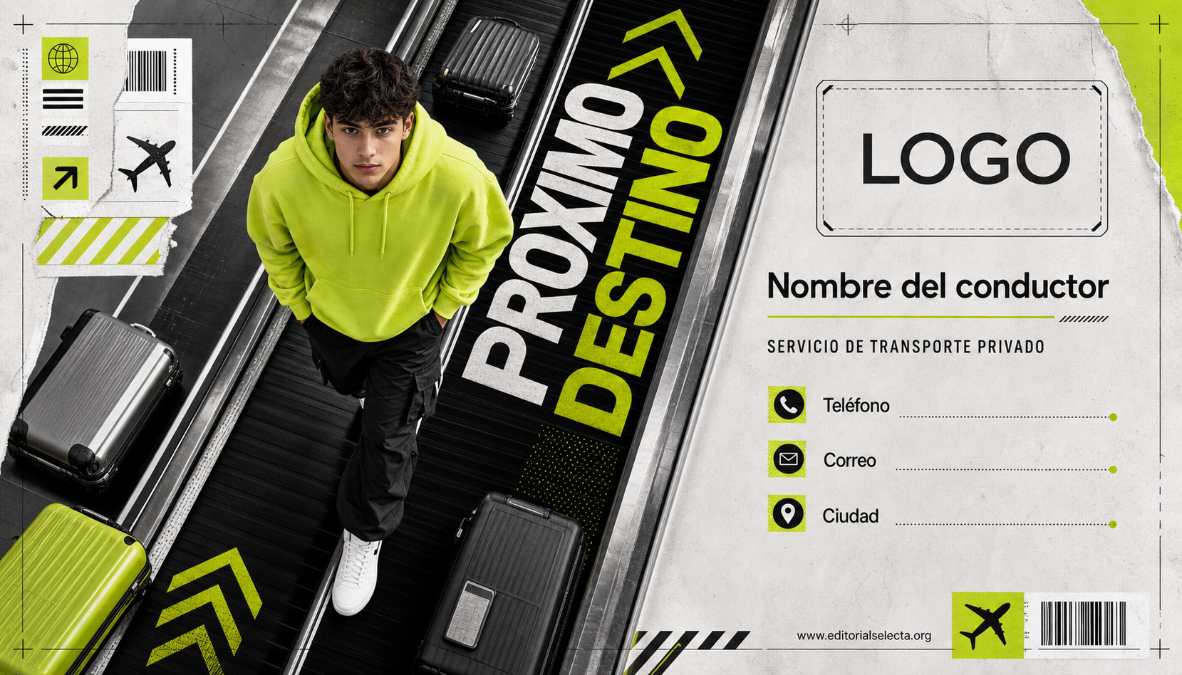 Tarjeta de Presentación Estándar · Uber (Frente)