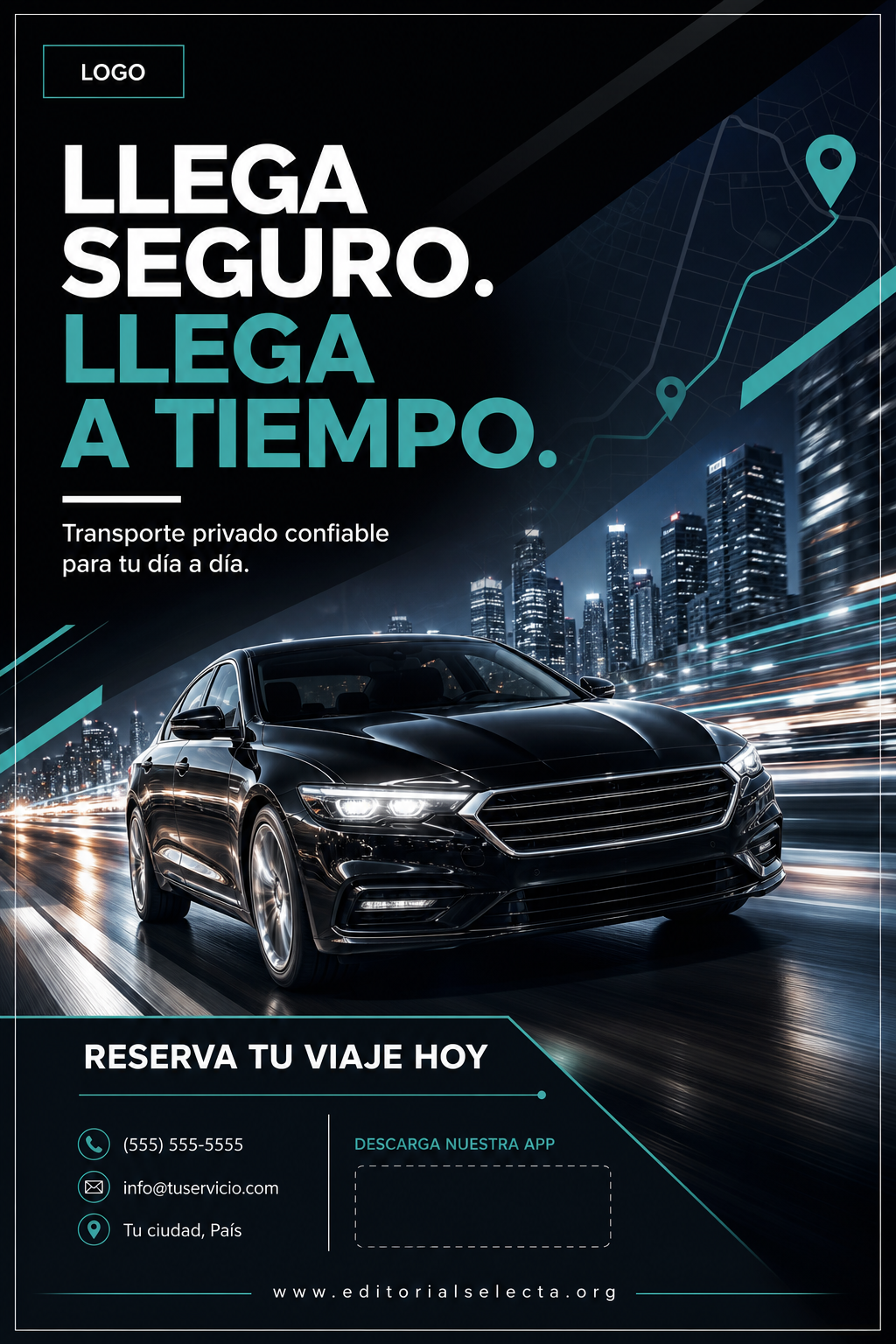 Flyer Media Carta · Uber (Frente)