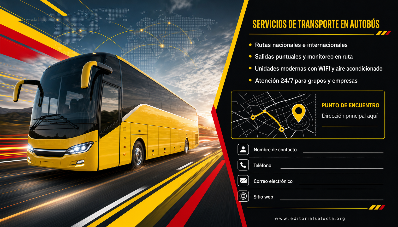 Tarjeta de Presentación Estándar · Bus (Frente) 2