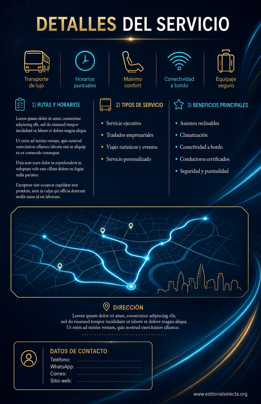Flyer Media Carta · Bus (Reverso)