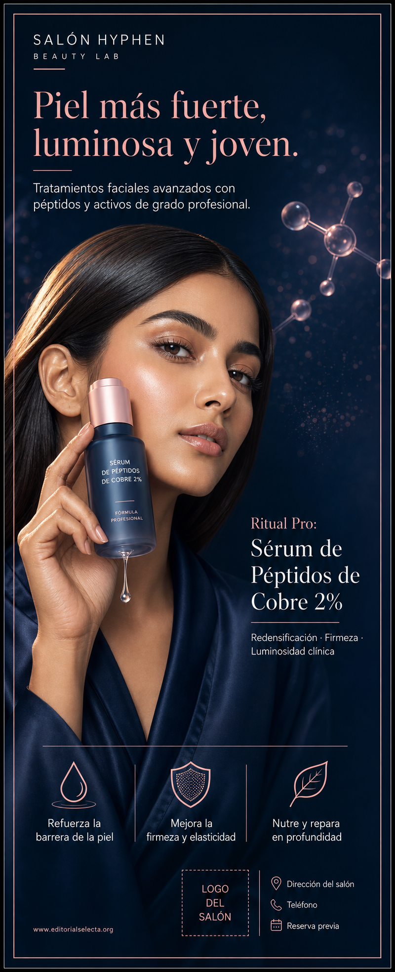 Banner Retráctil (Roll-Up) · Salones de belleza
