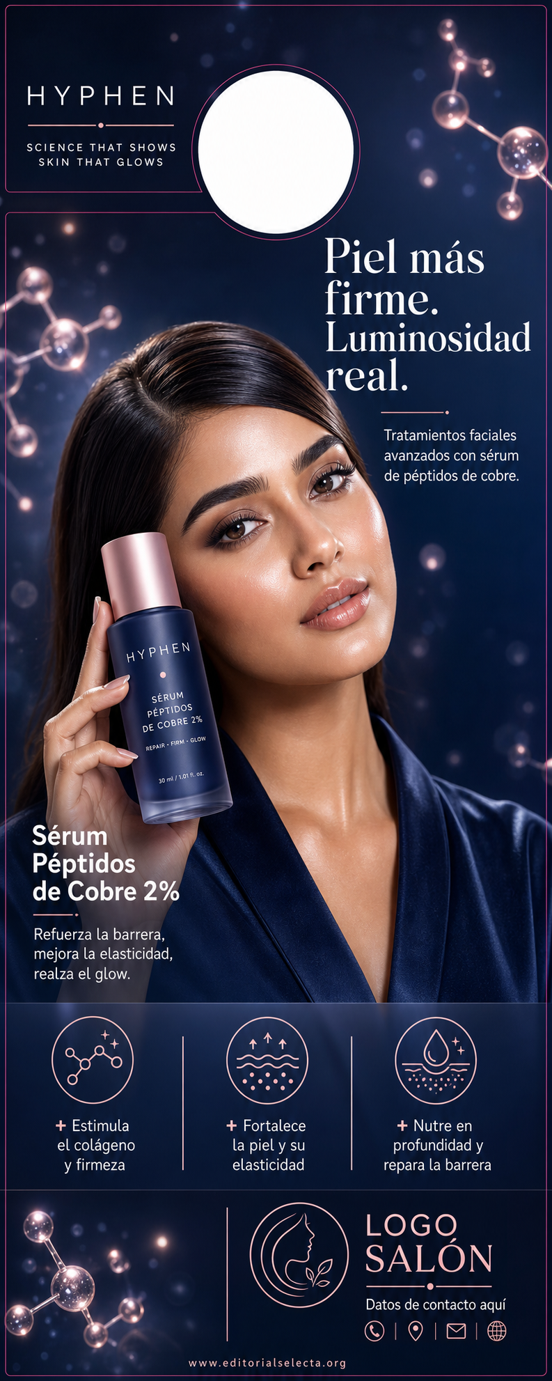 Door Hanger · Salones de belleza (Frente)