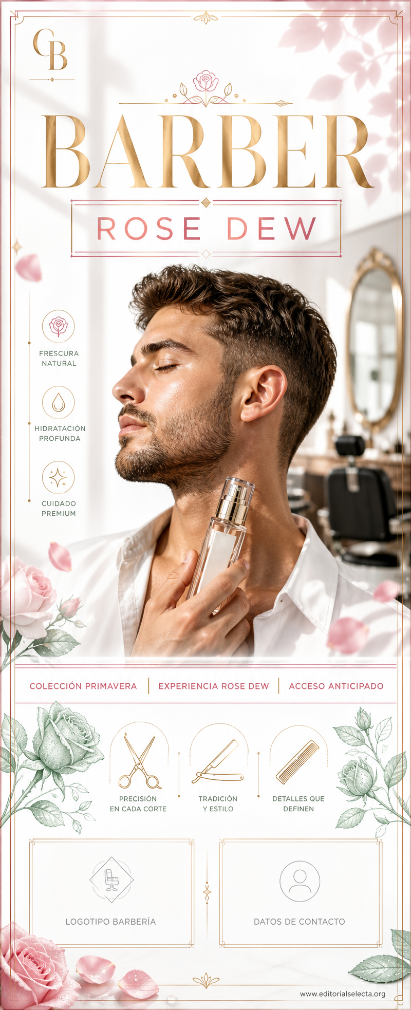 Banner Retráctil (Roll-Up) · Barberías