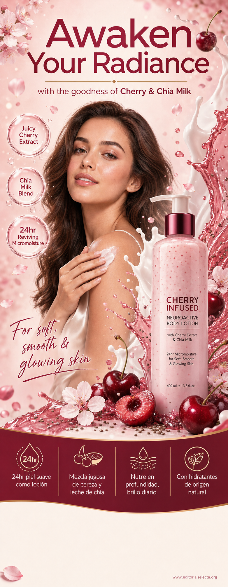 Banner Retráctil (Roll-Up) · Skincare Neuroactivo: Productos diseñados para reducir el es