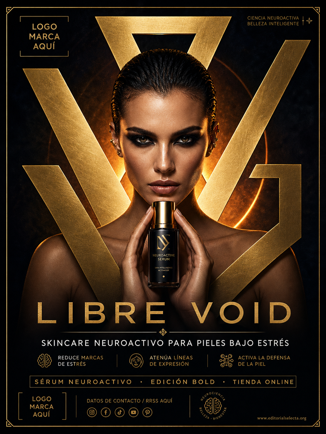 Póster · Skincare Neuroactivo: Productos diseñados para reducir el es