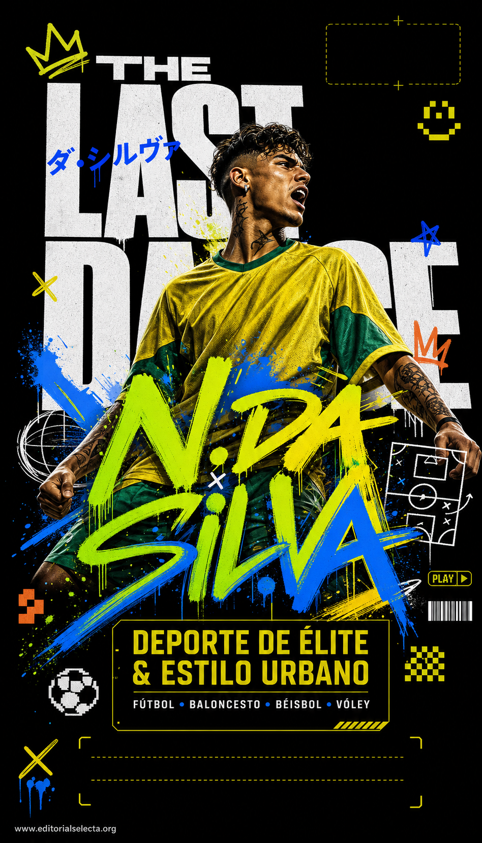 Tarjeta de Presentación Estándar · Deportes de Pelota y Equipo: Fútbol, Baloncesto, Béisbol, Vo (Frente)