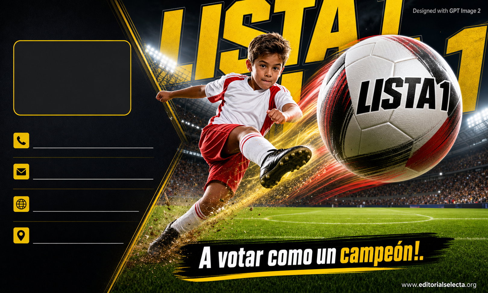 Tarjeta de Presentación Estándar · Deportes de Pelota y Equipo: Fútbol, Baloncesto, Béisbol, Vo (Frente)