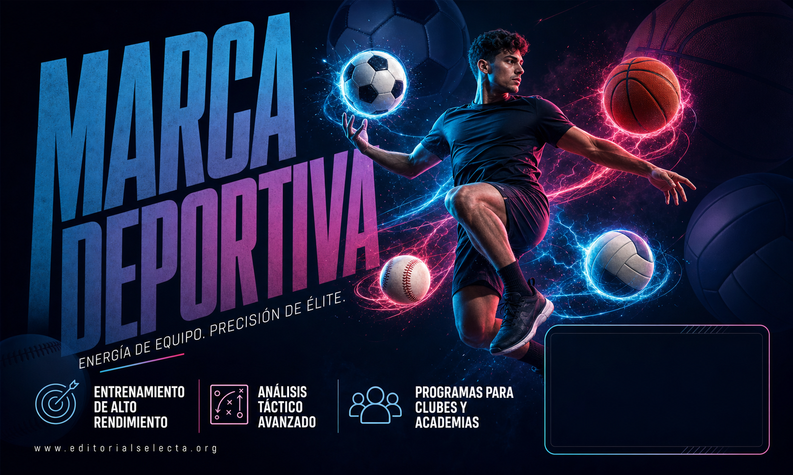 Tarjeta de Presentación Estándar · Deportes de Pelota y Equipo: Fútbol, Baloncesto, Béisbol, Vo (Frente)