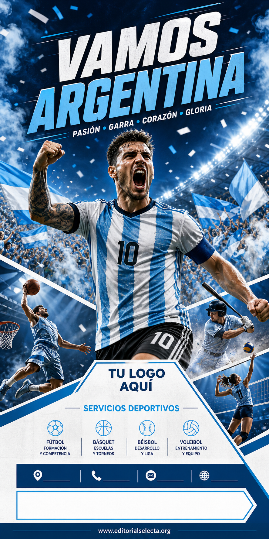 Banner Vinyl · Deportes de Pelota y Equipo: Fútbol, Baloncesto, Béisbol, Vo 2' x 4'