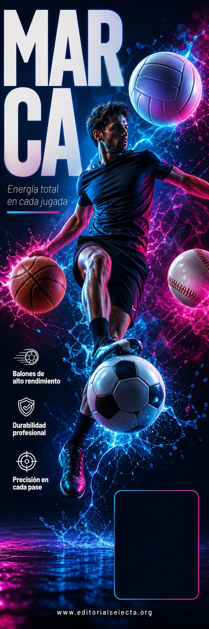 Banner Vinyl · Deportes de Pelota y Equipo: Fútbol, Baloncesto, Béisbol, Vo 2' x 6'