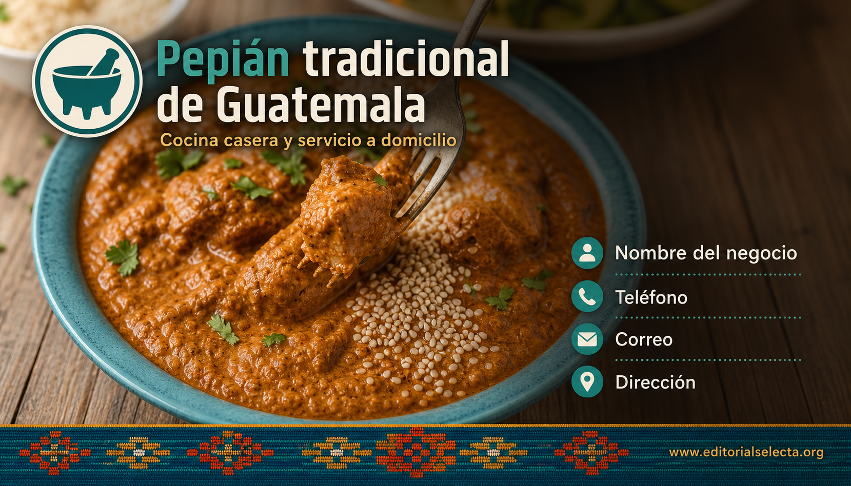 Tarjeta de Presentación Estándar · Guatemala (Frente)