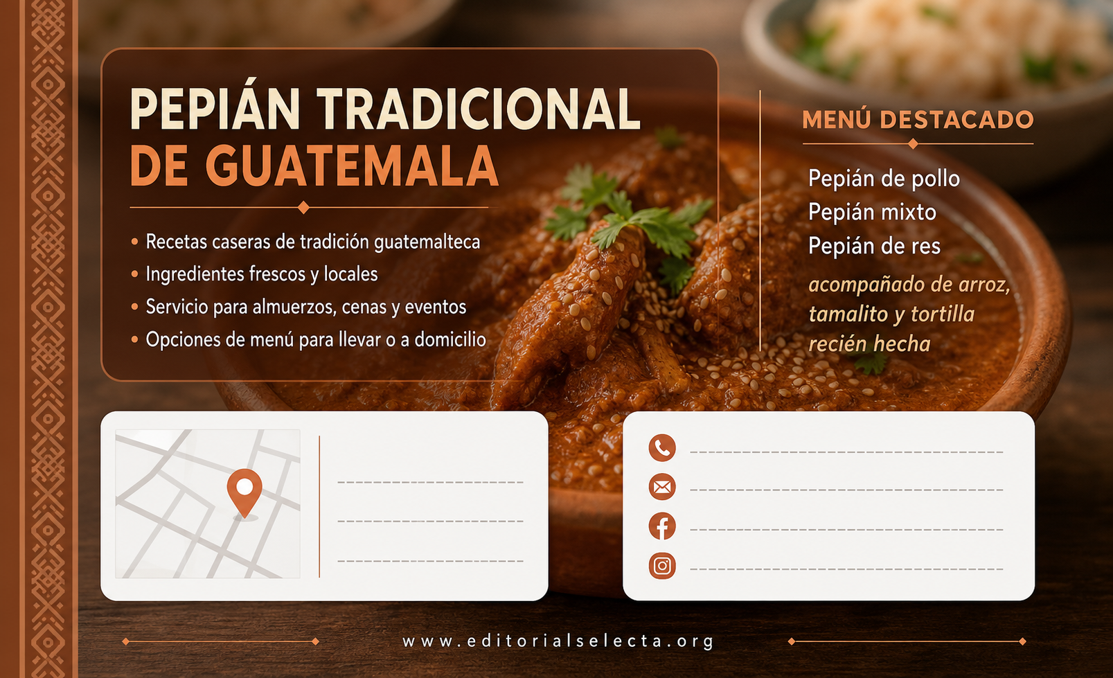 Tarjeta de Presentación Estándar · Guatemala (Frente) 2