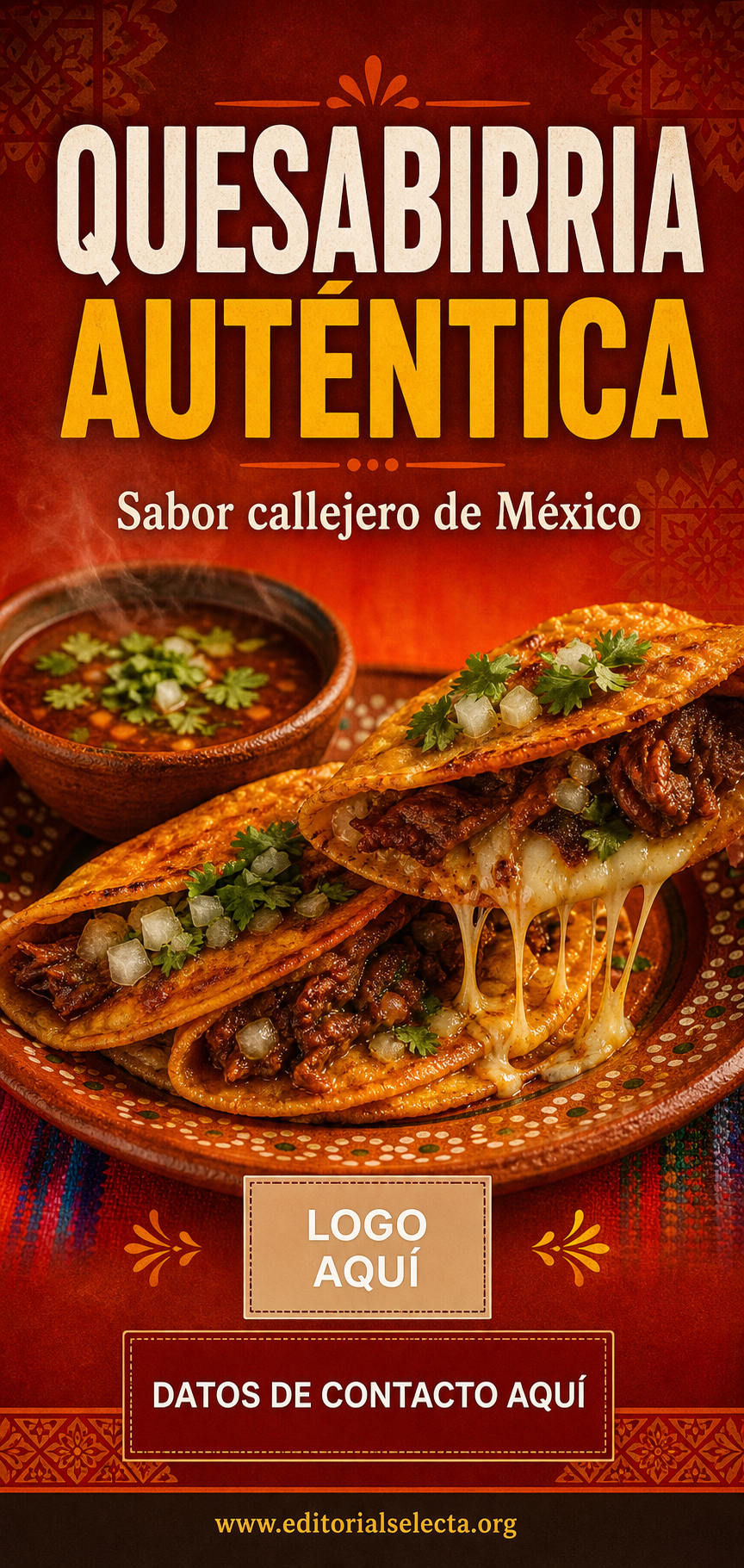 Banner Vinyl · Comidas 2' x 6'